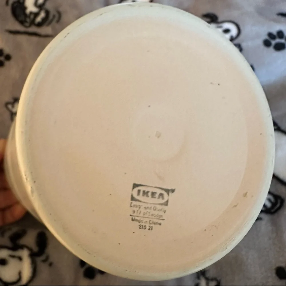 Ikea Ceramic vase flowers holder